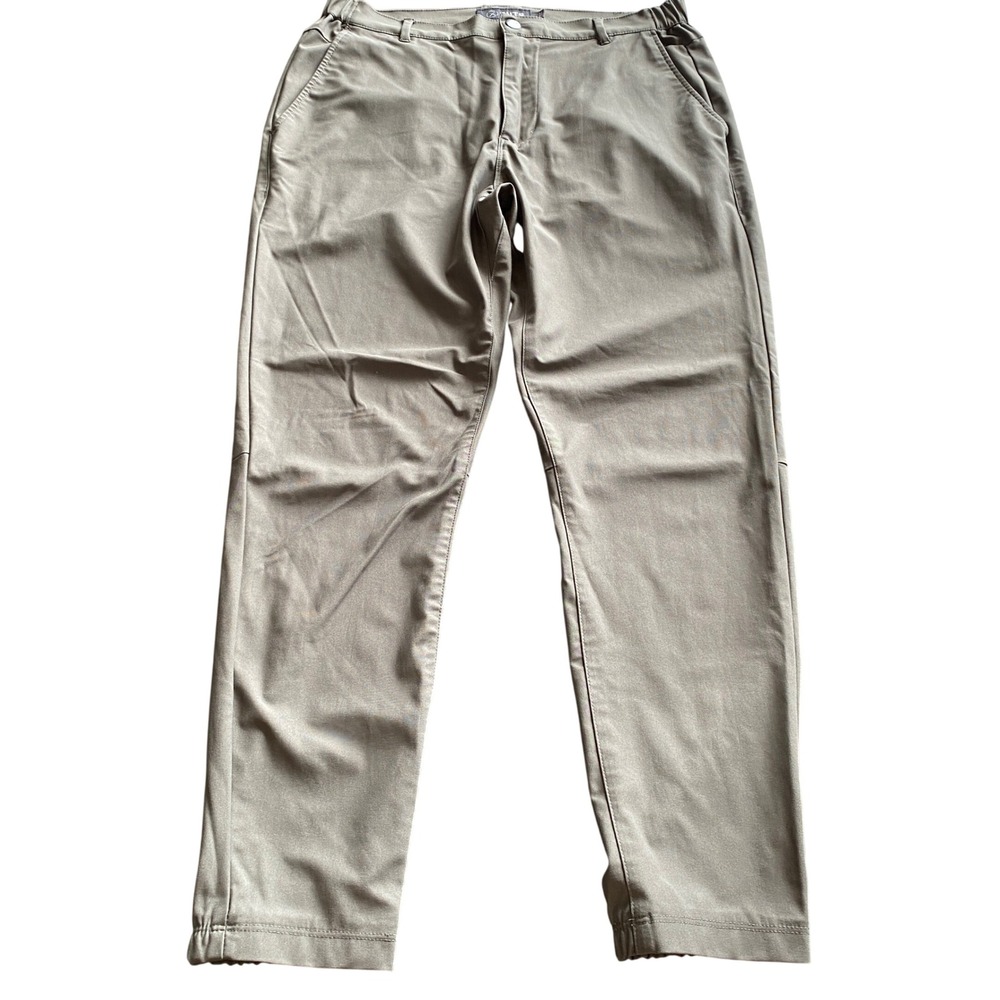 Cuts AO Jogger Mens Large Sage Green Olive Performance Athletic Pants L1676